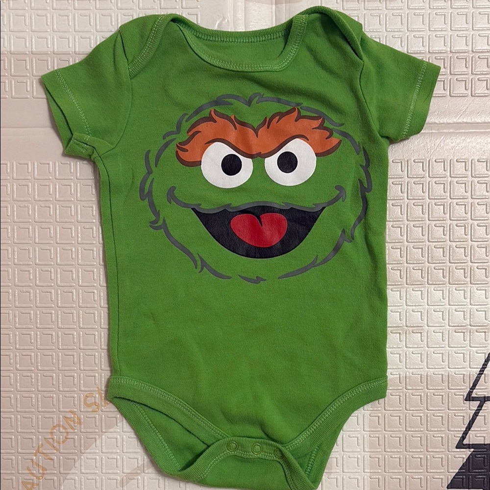 Sesame Street Blue Baby Onesie - Picture 6 of 16
